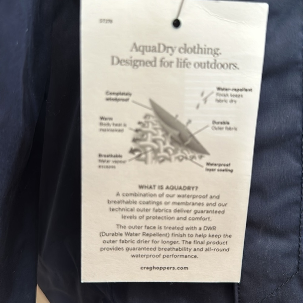 Craghoppers RIVALDO JACKET - Blue Navy - Picture 13 of 16